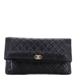 Chanel Boy Beauty Cc Clutch Quilted #253181C18B
